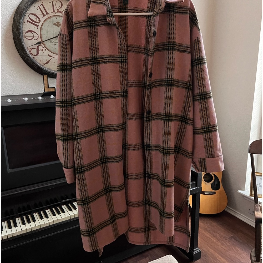 Wild Fable flannel Shacket Size L
